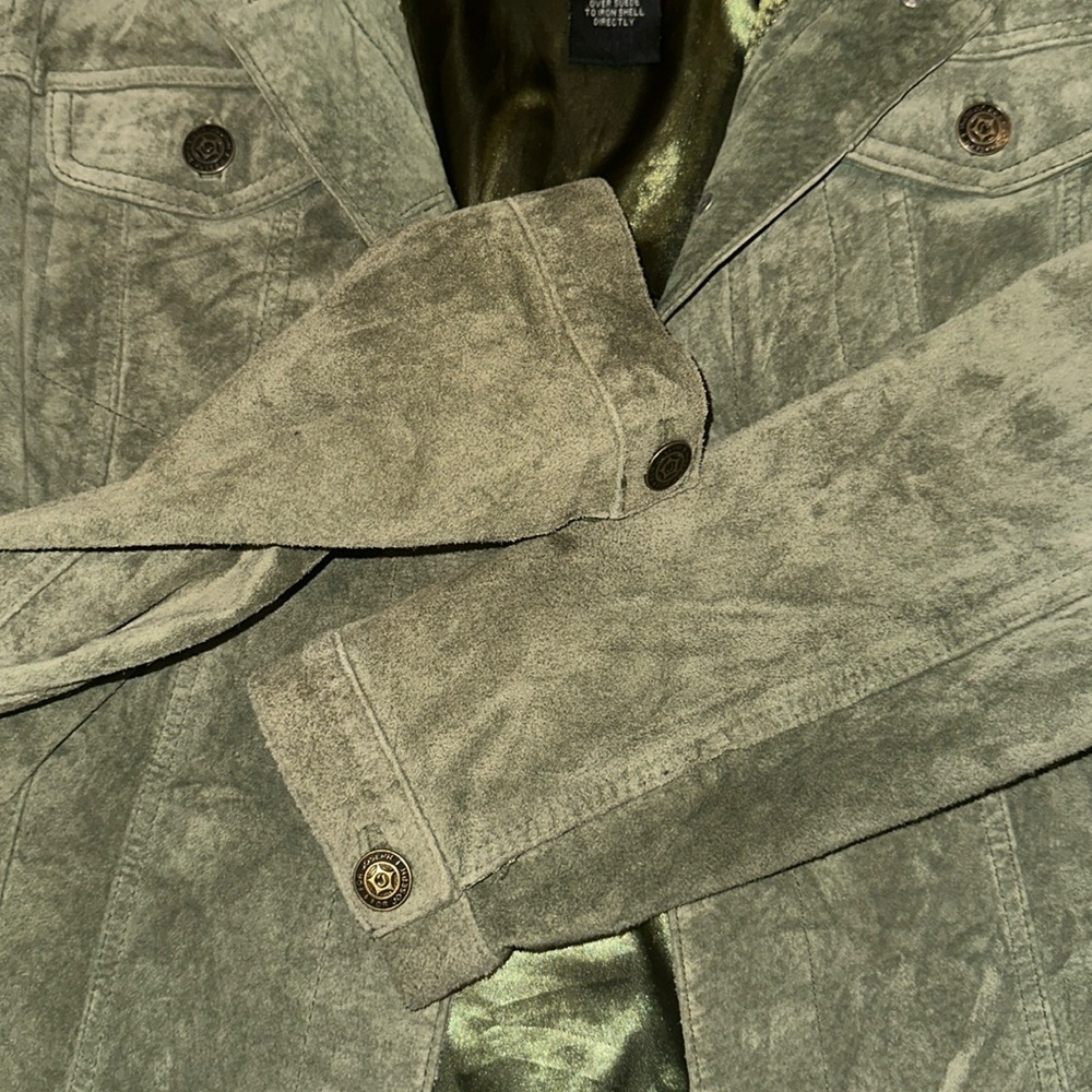 For Joseph Green Suede Jacket - Picture 5 of 11